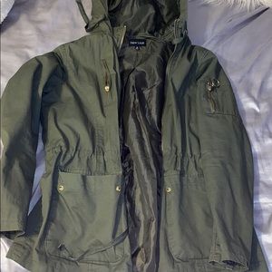 Drawstring utility jacket